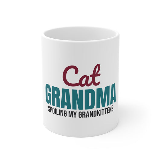 Cat Grandma Spoiling My Grandkittens Mug