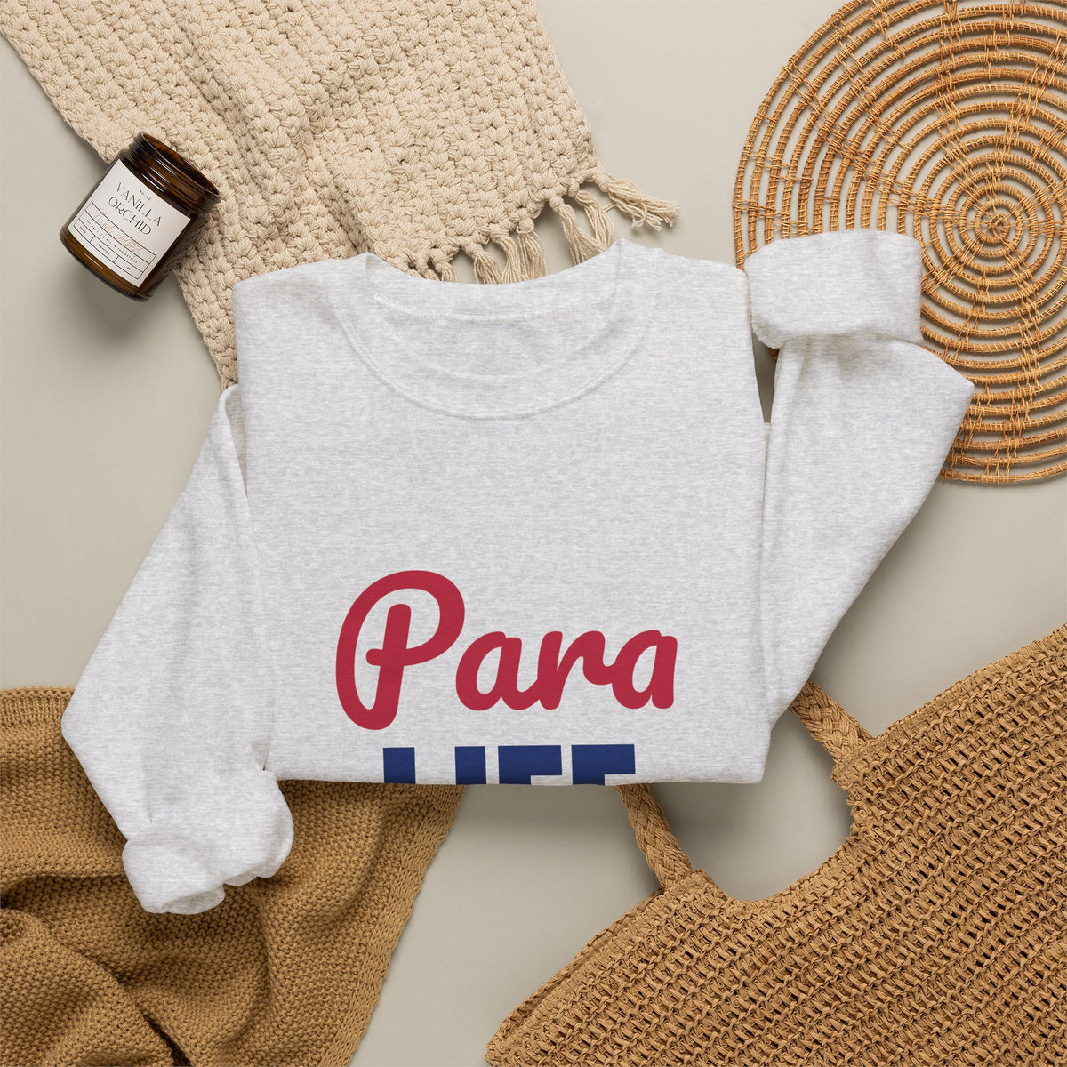 Para Life Here For Every Kid Sweatshirt, Para Life Crewneck Sweatshirt