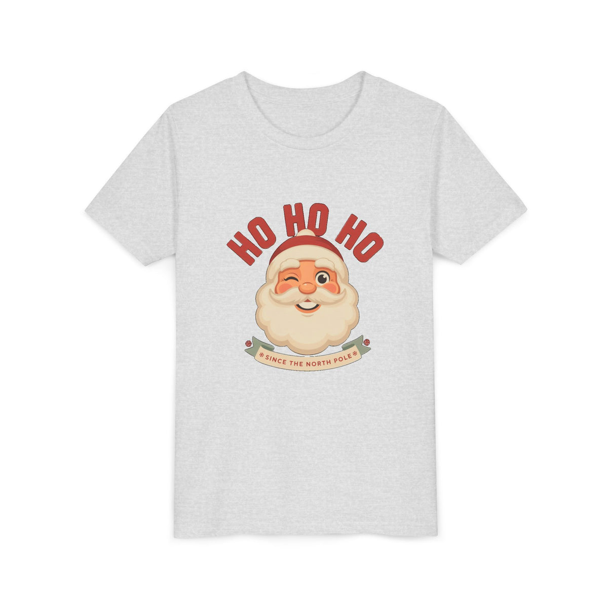 Ho Ho Ho Vintage Santa Kids Shirt, Kids Vintage Santa Christmas T-Shirt