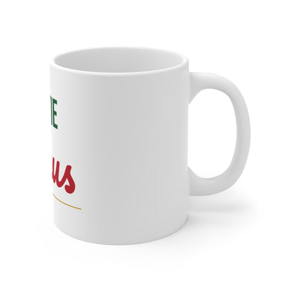Bestie Claus Mug, Best Friend Christmas Coffee Mug 11oz