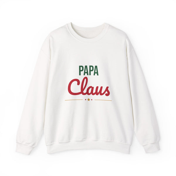Papa Claus Sweatshirt, Dad Christmas Crewneck, Gift for Dad