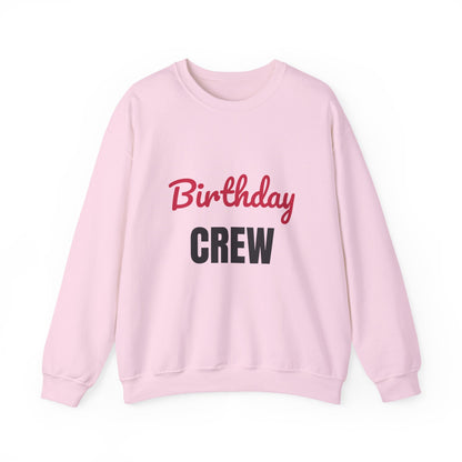 Birthday Crew Sweatshirt, Matching Birthday Party Crewneck