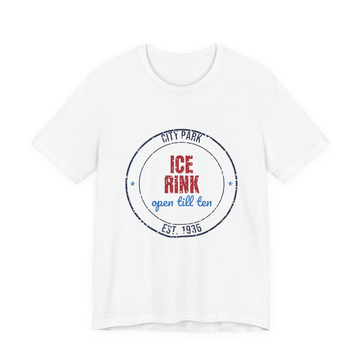City Park Ice Rink Open Till Ten Est. 1936 Shirt