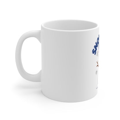 Snow Much Fun Mug, Snowman Winter Coffee Mug 11oz