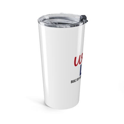 Welder Life Built by Hand Fused with Pride Tumbler