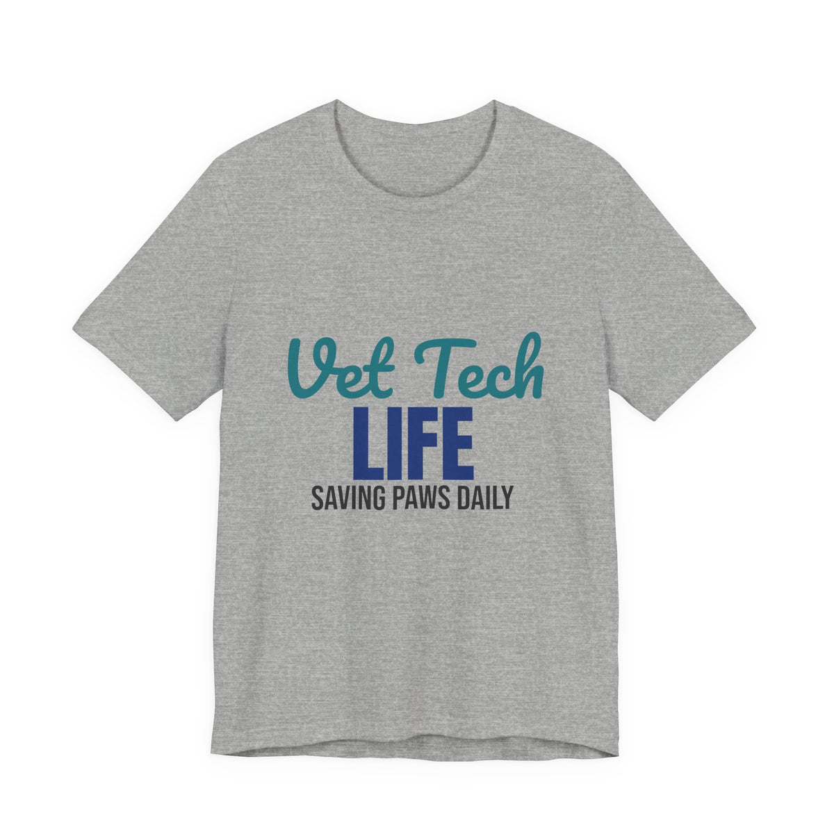 Vet Tech Life Saving Paws Daily Shirt, Vet Tech T-Shirt, Veterinary Technician Gift