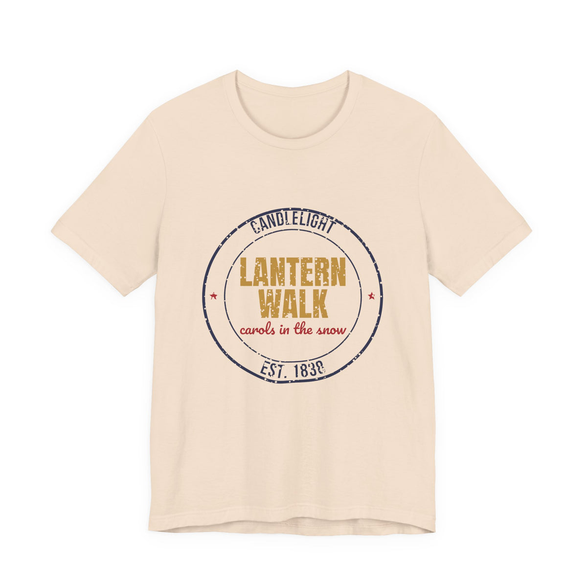 Candlelight Lantern Walk Est. 1838 Shirt, Vintage Christmas T-Shirt, Vintage Christmas Gift