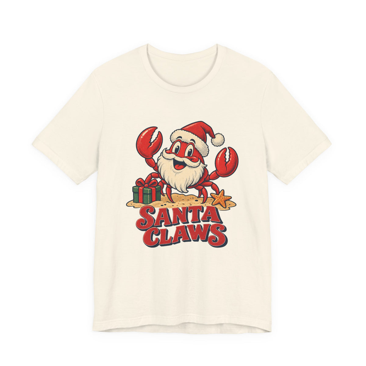 Santa Claws Christmas Crab Shirt, Crab Christmas T-Shirt, Crab Christmas Gift