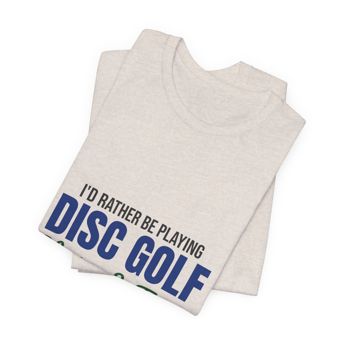 Rather Be Playing Disc Golf Chains and Trees Shirt, Disc Golf T-Shirt, Disc Golfer Gift