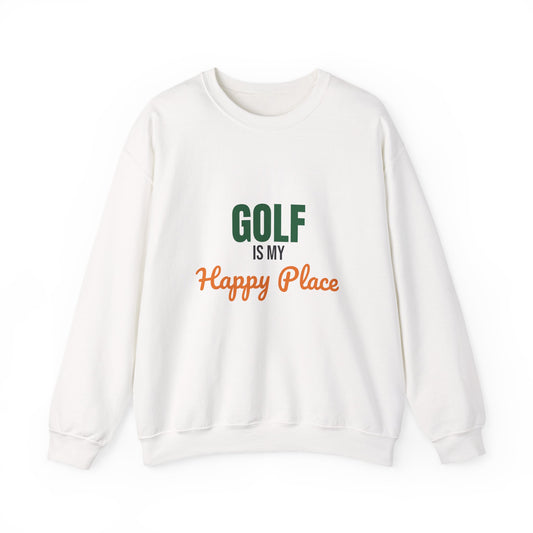 Golf Is My Happy Place Sweatshirt