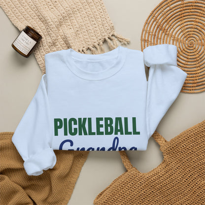 Pickleball Grandpa Dink Responsibly Sweatshirt, Pickleball Grandpa Crewneck