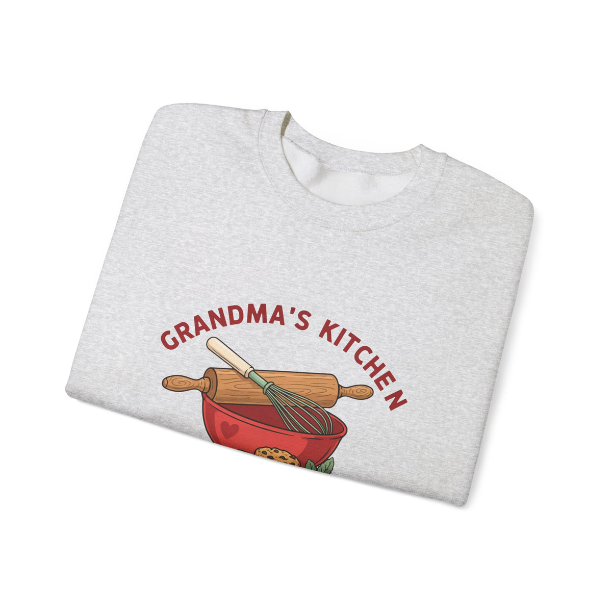 Grandma's Kitchen Love Served Daily Sweatshirt, Grandma Baking Crewneck, Gift for Grandma