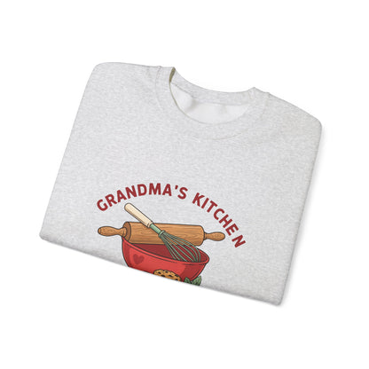 Grandma's Kitchen Love Served Daily Sweatshirt, Grandma Baking Crewneck, Gift for Grandma