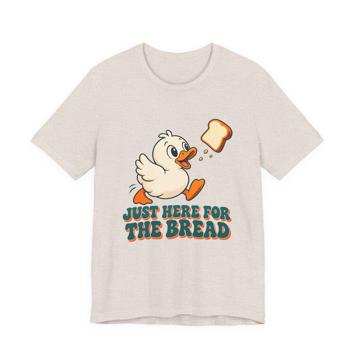 Just Here for the Bread Duck Shirt, Funny Duck T-Shirt, Funny Duck Gift