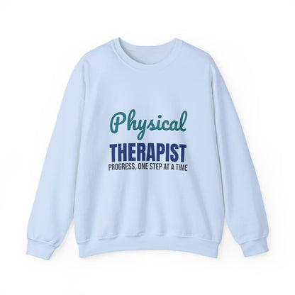 Physical Therapist Progress One Step at a Time Sweatshirt, PT Crewneck Sweatshirt, Physical Therapy