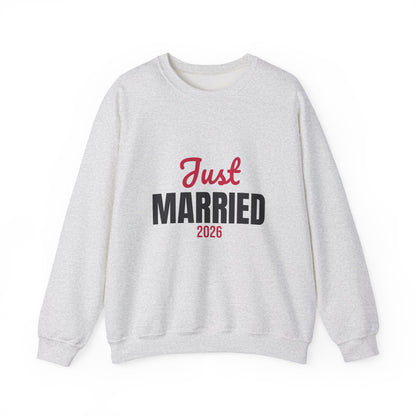 Just Married 2026 Sweatshirt