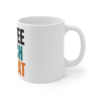 Coffee Teach Repeat Mug