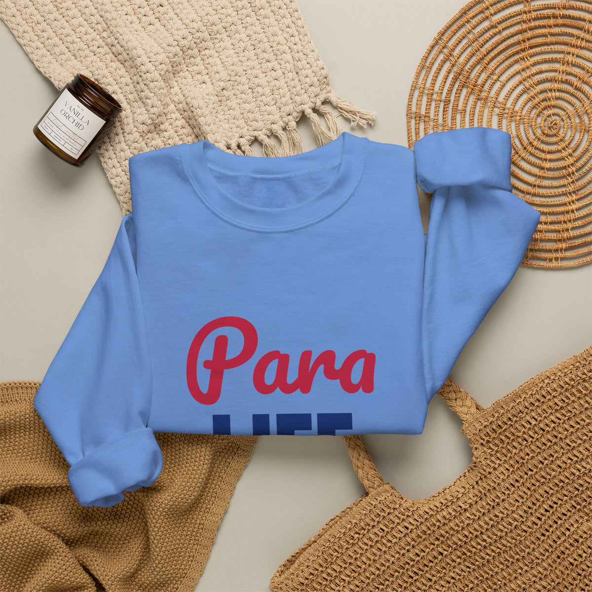 Para Life Here For Every Kid Sweatshirt, Para Life Crewneck Sweatshirt