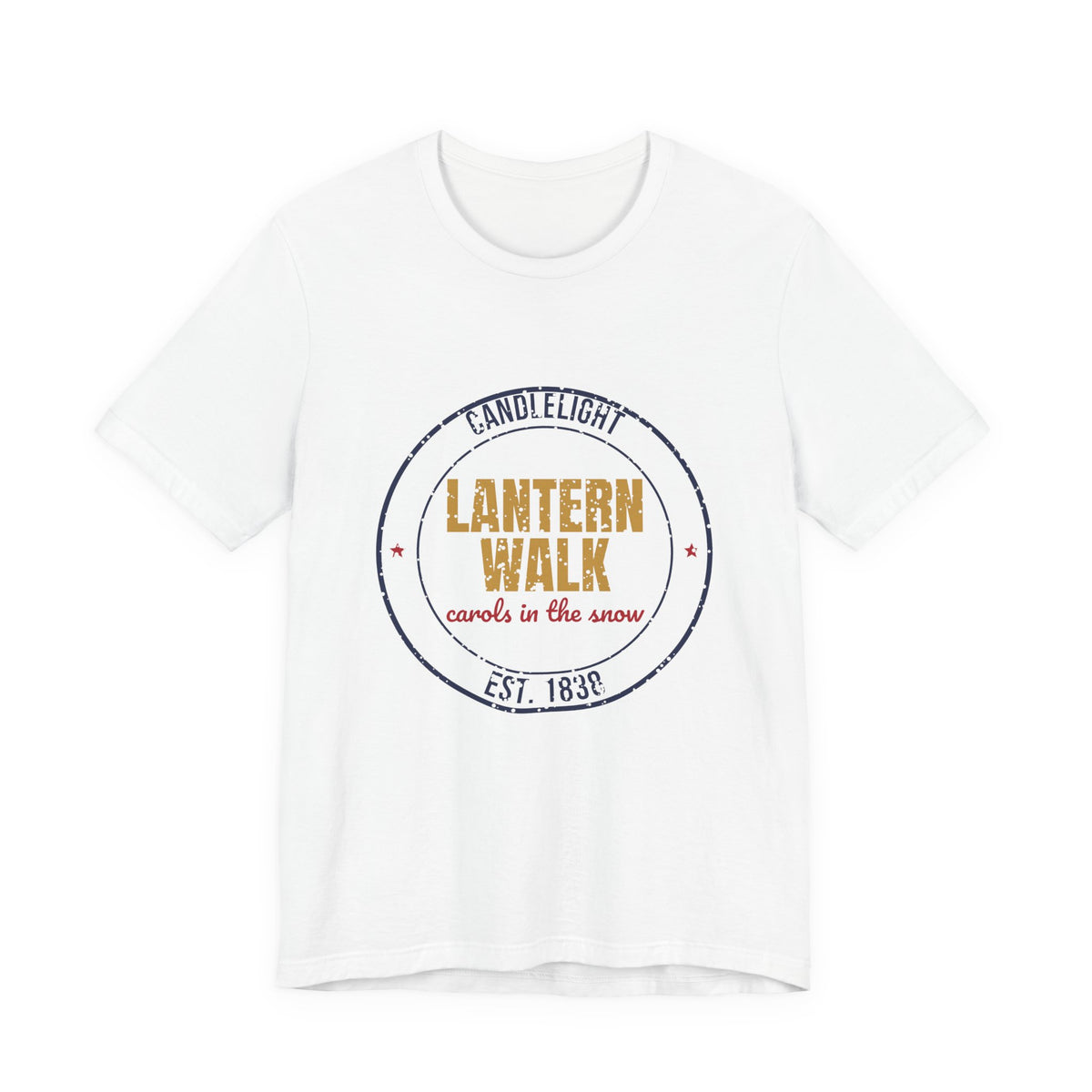 Candlelight Lantern Walk Est. 1838 Shirt, Vintage Christmas T-Shirt, Vintage Christmas Gift