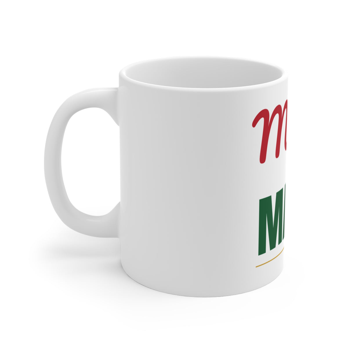 Merry Mama Mug, Mom Christmas Coffee Mug 11oz