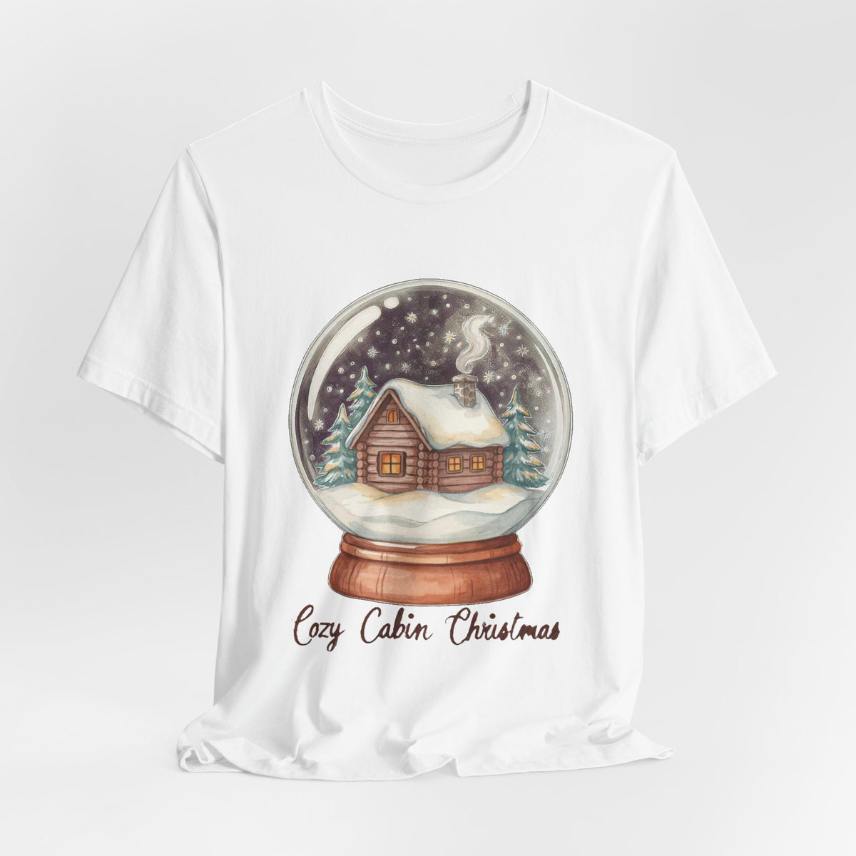 Cozy Cabin Christmas Snow Globe Shirt, Cozy Cabin Christmas Snow Globe T-Shirt