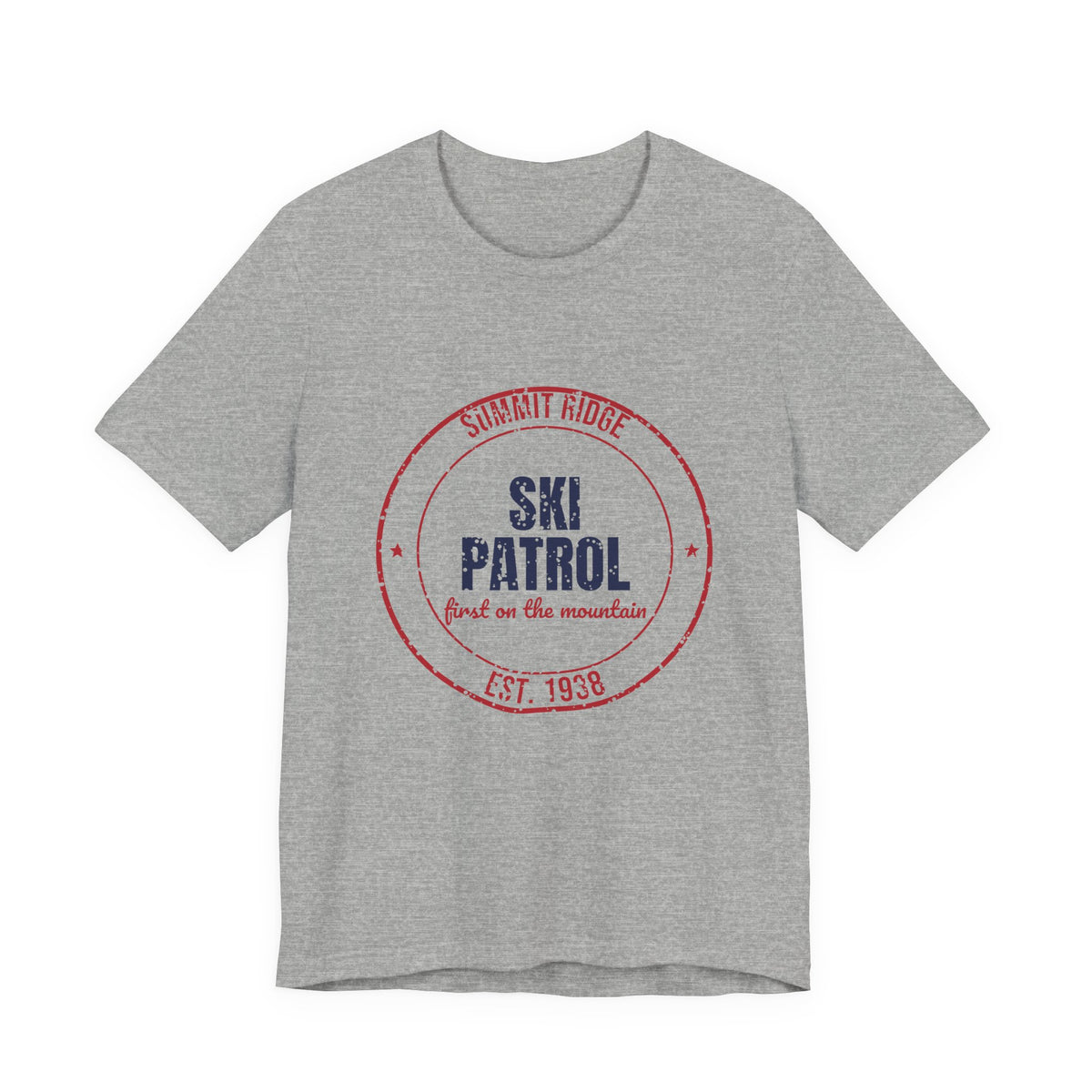Summit Ridge Ski Patrol Est. 1938 Shirt, Vintage Ski T-Shirt, Vintage Ski Gift