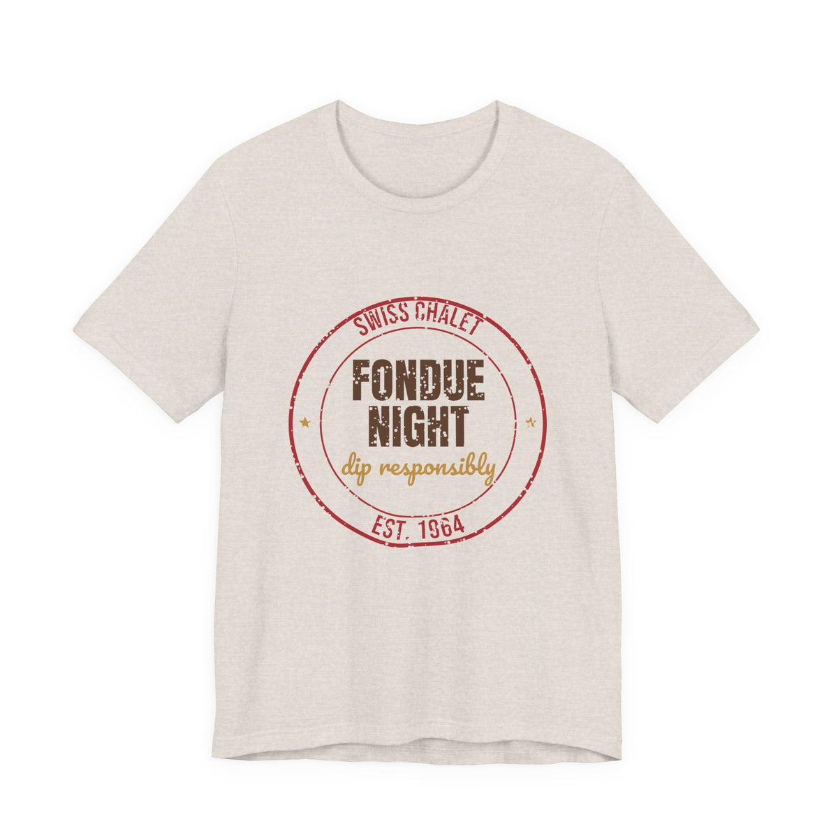 Swiss Chalet Fondue Night Est. 1964 Shirt, Vintage Fondue T-Shirt, Vintage Fondue Gift