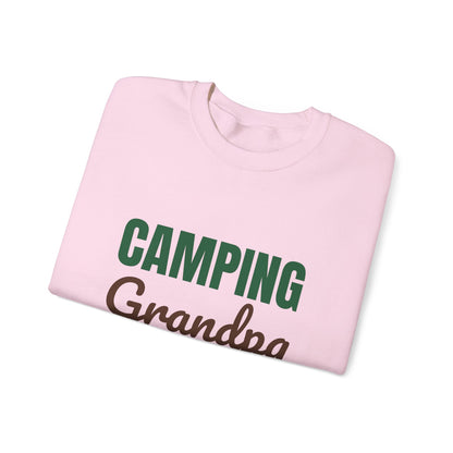 Camping Grandpa Sweatshirt, Camping Grandpa Crewneck