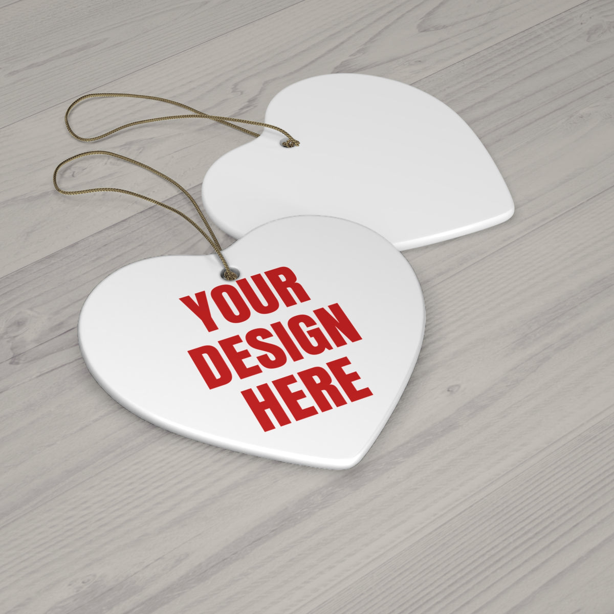 Custom Photo Christmas Ornament – Upload Your Photo or Text