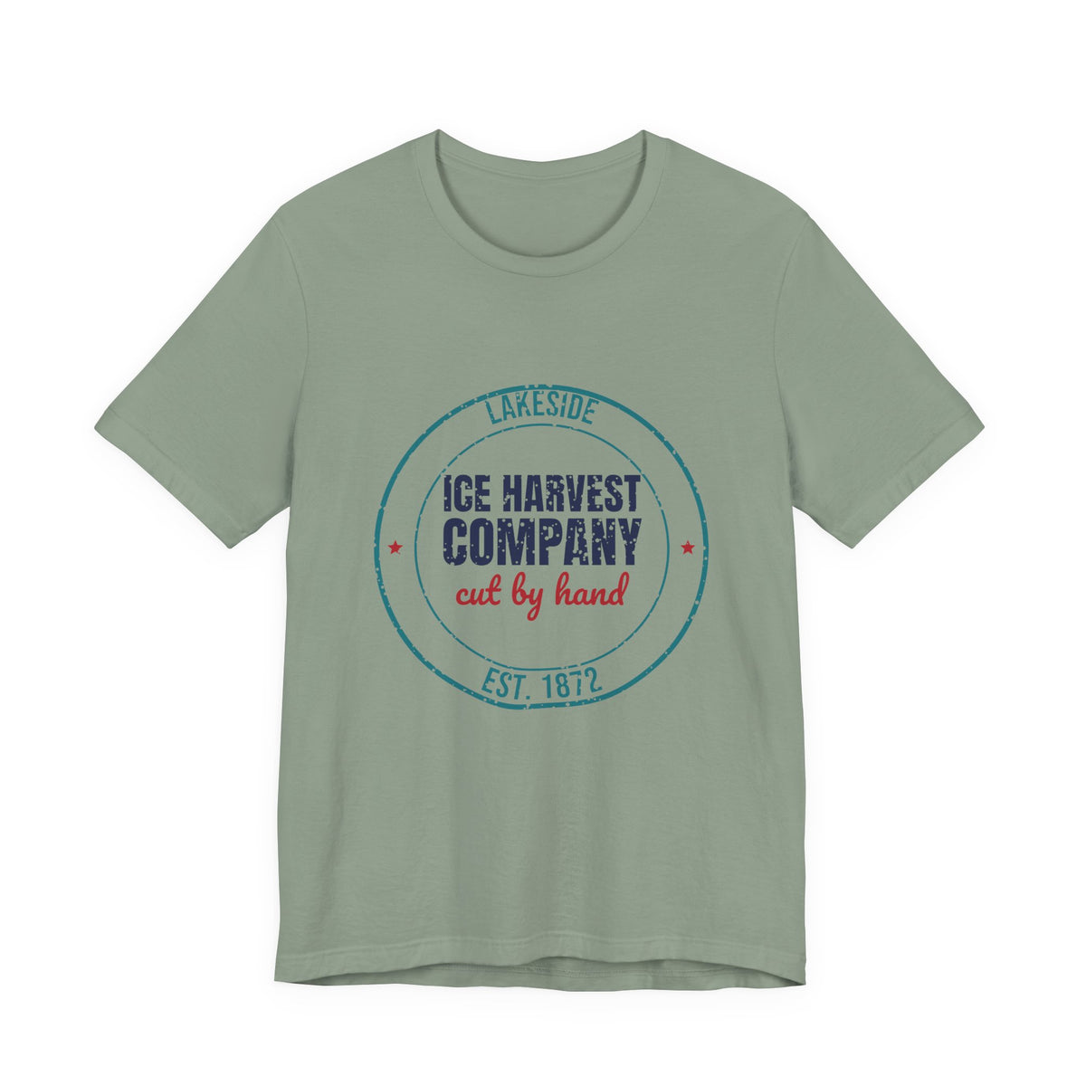 Lakeside Ice Harvest Company Est. 1872 Shirt, Vintage Winter T-Shirt, Vintage Winter Gift
