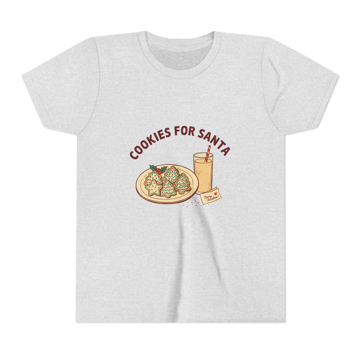 Cookies for Santa Kids Shirt