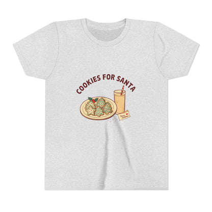 Cookies for Santa Kids Shirt