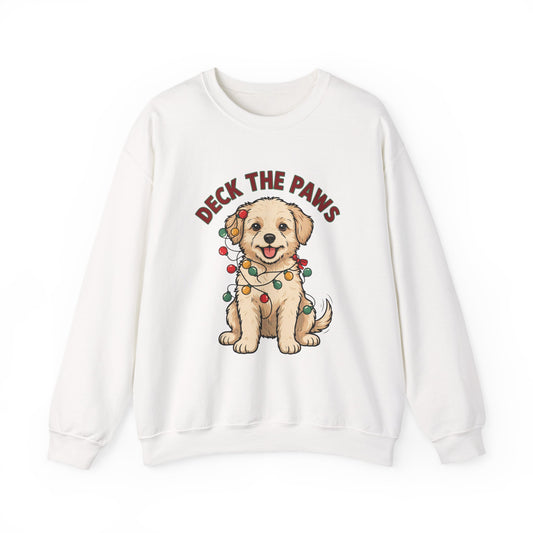 Deck the Paws Christmas Puppy Sweatshirt