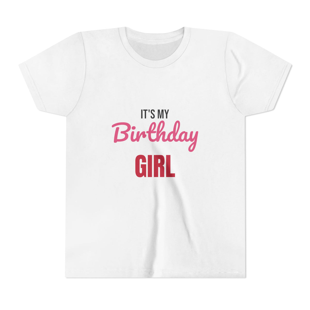 It's My Birthday Girl Kids Shirt