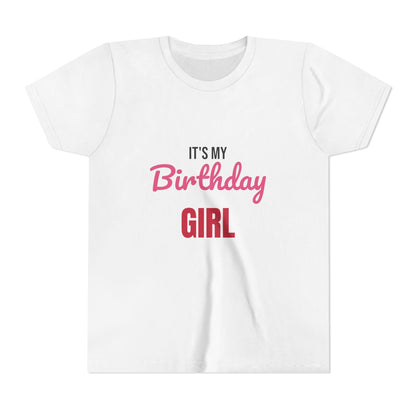 It's My Birthday Girl Kids Shirt