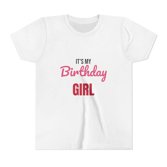 It's My Birthday Girl Kids Shirt