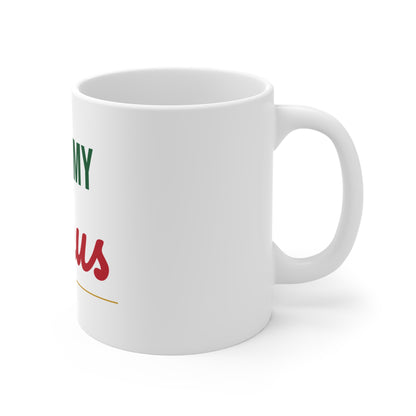 Grammy Claus Mug, Grandma Christmas Coffee Mug 11oz