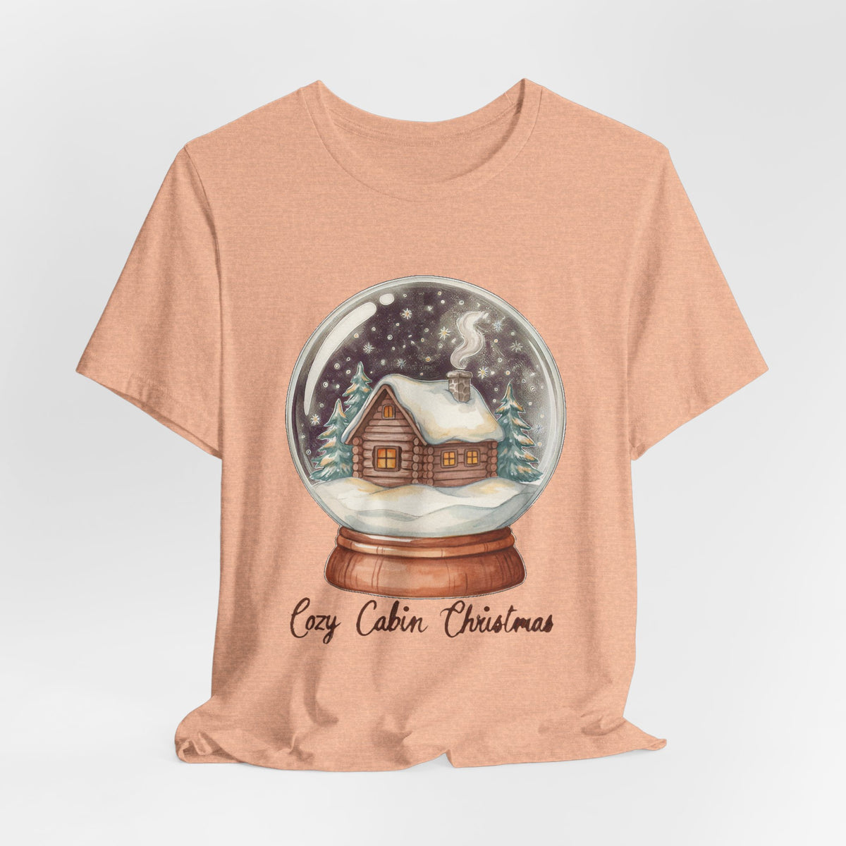 Cozy Cabin Christmas Snow Globe Shirt, Cozy Cabin Christmas Snow Globe T-Shirt