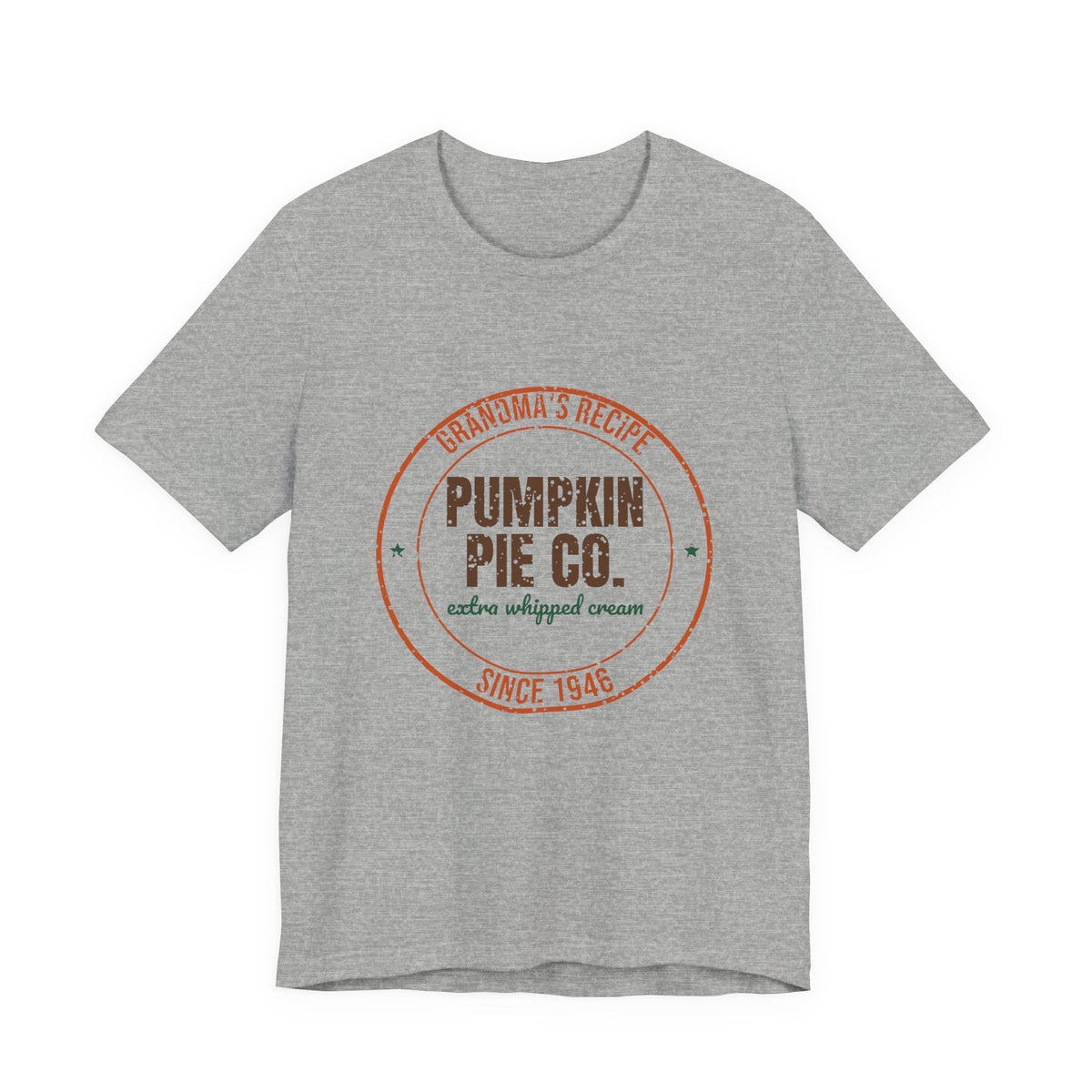 Grandma's Recipe Pumpkin Pie Co. Since 1946 Shirt, Vintage Thanksgiving T-Shirt, Vintage Thanksgiving Gift