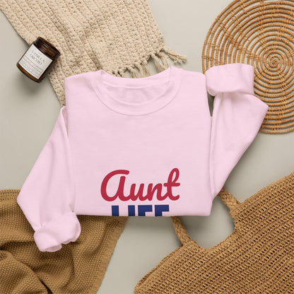 Aunt Life Spoil Them Send Them Home Sweatshirt, Aunt Crewneck, Auntie Gift