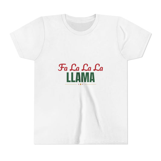 Fa La La La Llama Kids Shirt