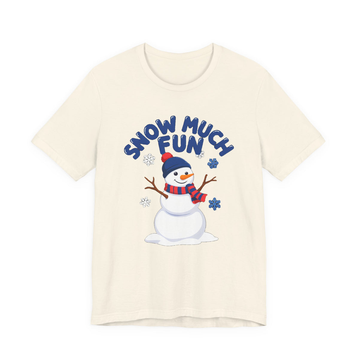 Snow Much Fun Shirt, Snowman Winter T-Shirt, Cute Snow Day Tee