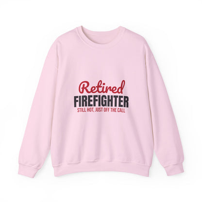 Retired Firefighter Sweatshirt, Firefighter Retirement Crewneck