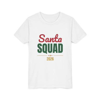 Santa Squad 2026 Kids Shirt, Kids Matching Christmas T-Shirt