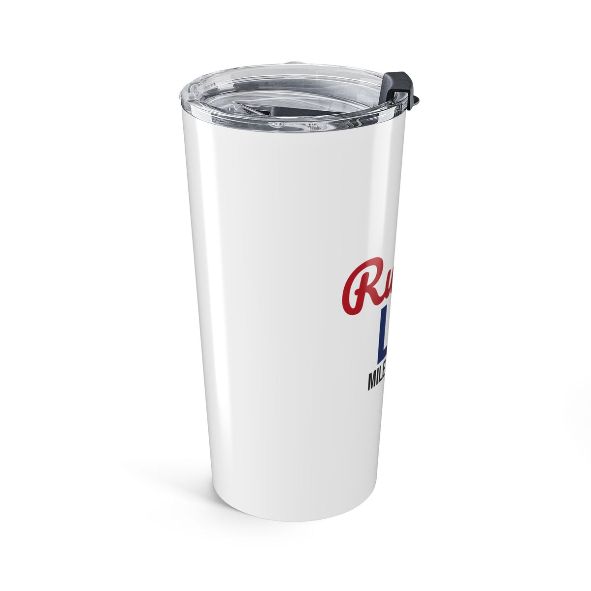 Runner Life Miles and Smiles Tumbler