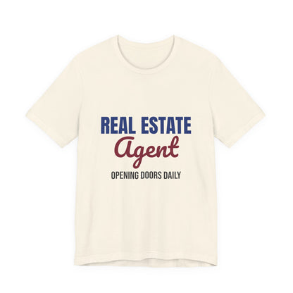 Real Estate Agent Opening Doors Daily Shirt