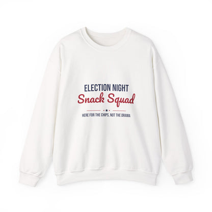 Election Night Snack Squad Sweatshirt, Election Night Crewneck Sweatshirt
