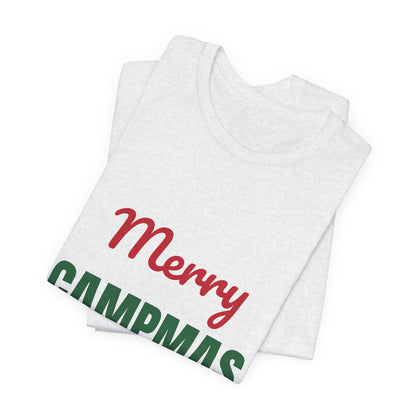 Merry Campmas Shirt, Camping Christmas T-Shirt, Camper Gift
