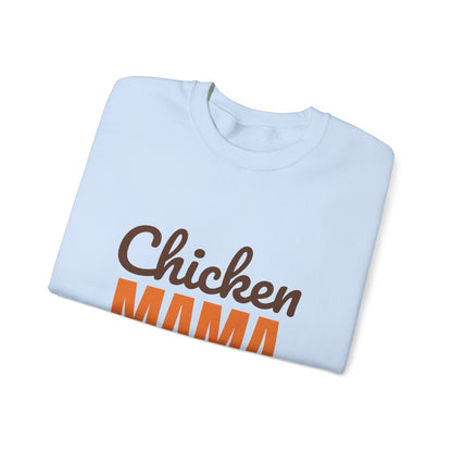 Chicken Mama Fresh Eggs Daily Sweatshirt, Chicken Mama Crewneck Sweatshirt
