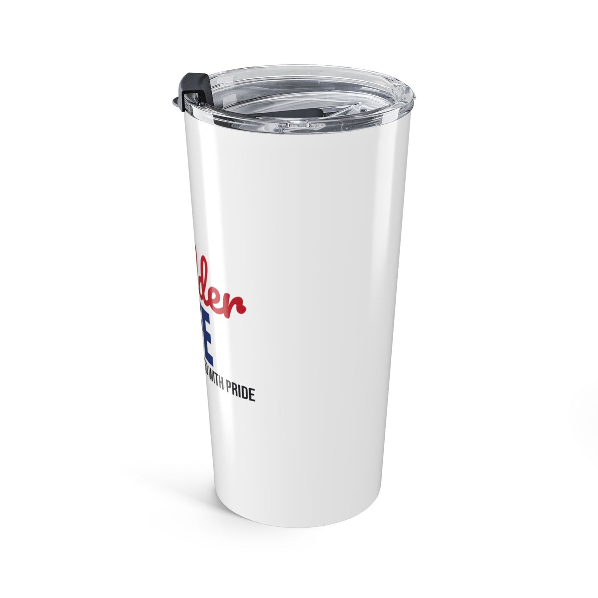 Welder Life Built by Hand Fused with Pride Tumbler